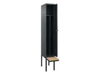 locker voor scheiding van kleding,HxBxD 2120x300x815mm,1vak - 2