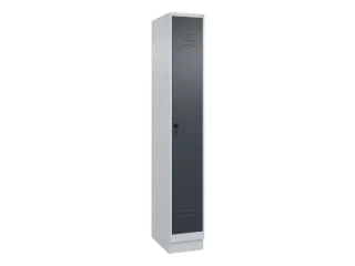 locker,HxBxD 1950x300x500mm,1vak,vak B 300mm,draaigrendel,sokkel - 1