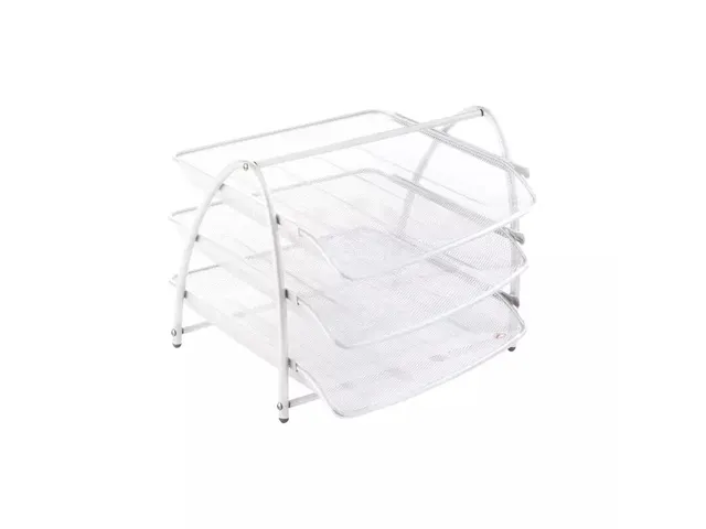 Meshtray 3 set van drie uitschuifbare brievenbakjes voor A4 formaat me