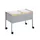 Economy Hangmappentrolley A4 100 Duo Metaal Zilver