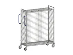 Verzamelwagen,Draagverm. 300Kg,2Etage(S),Draadgaasbodem,Verz.