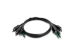 1.8 Meter Dual-DisplayPort KVM Kabel