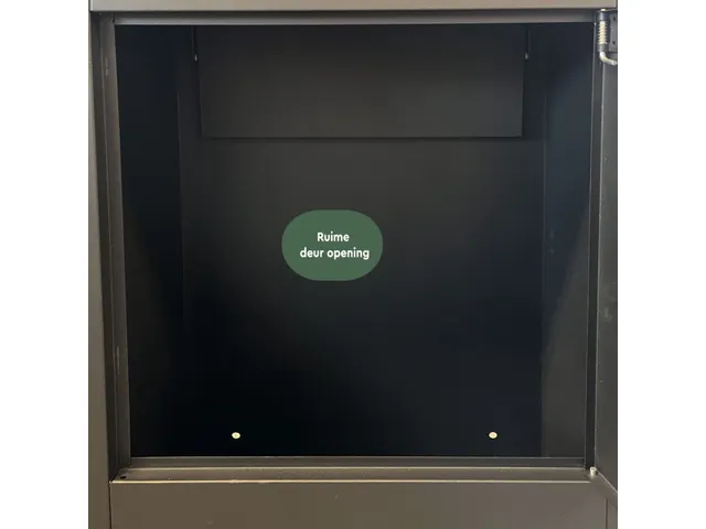 Pakketbrievenbus Zwart PB400