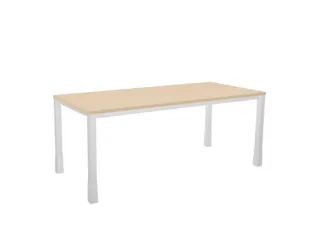 In hoogte verstelbaar bureau,HxBxD 720-840x1800x800mm,NE-esdoorn - 2