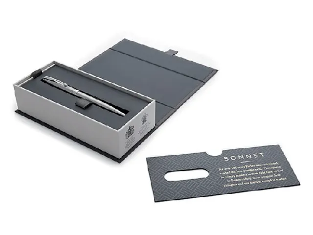 Balpen Parker Sonnet stainless steel CT medium