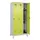 locker,HxBxD 1950x900x500mm,3vak,vak B 300mm,draaigrendel,voeten