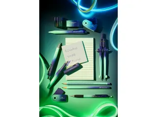 Balpen Faber-Castell Daily Ball XB Buzzing Blue - 4
