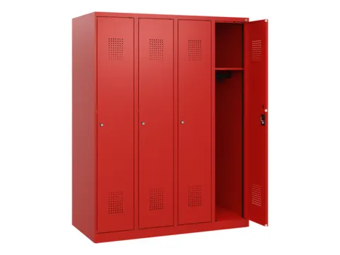 schoollocker,HxBxD 1530x1200x500mm,4vak,vak B 300mm,cil.-slot