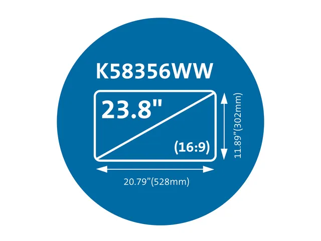 MagPro Monitor privacy filter 23.8 inch (16:9)