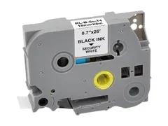 Labeltape P-touch Zwart Op Wit Tz-se4 18mm 8m