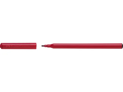 Viltstift Faber-Castell 12 stuks karton etui assorti