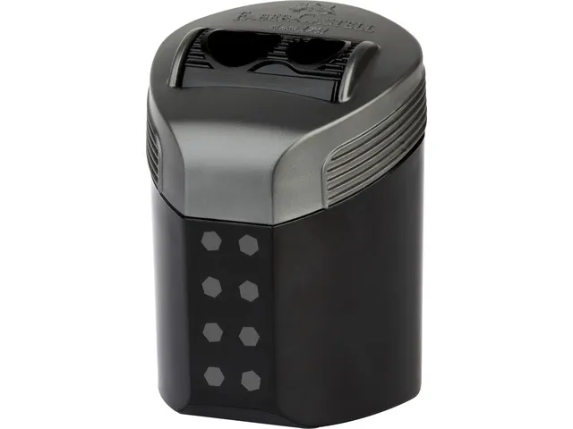 Puntenslijper Faber-Castell RollOn sparkle duo display 6 stuks assorti