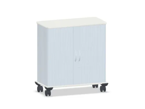 jaloeziedeurkast,HxBxD 878x800x400mm,1xhouten vloer,decor romp wit
