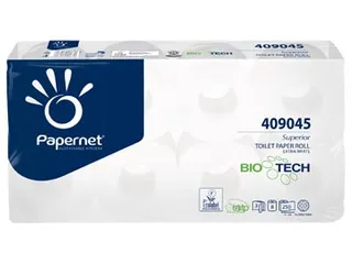 Papernet Toiletpapier 409045 Bio Tech 2-Laags 250 vel Wit - 2
