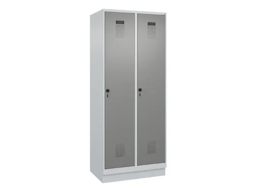 locker voor scheiding van kleding,HxBxD 1950x800x500mm,2vak