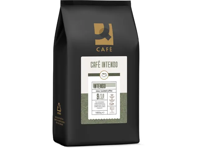 Q-Connect Koffiebonen Café Intenso 1kg Sterke Blend 9/10