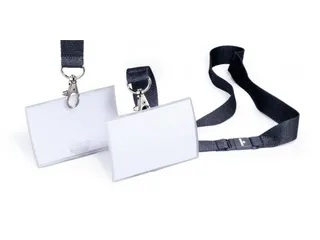 Durable Badge Click Fold Met Textielkoord 54x90mm - 1