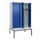 PBM-locker met bank,HxBxD 2120x1200x815mm,4vak,vak B 300mm