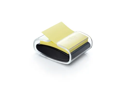 Memoblokdispenser 3M PRO voor Post-it Z-Notes 76x76mm transparant zwar