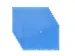 Enveloptas Velcro Sluiting A4 Geperforeerd 11-gaats Blauw 10 Stuks