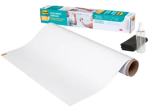 Flex Write whiteboardfolie op rol609 x 914cm