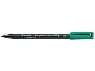 Viltstift Staedtler OHP Lumocolor 317 Medium 1.0mm Groen - 1
