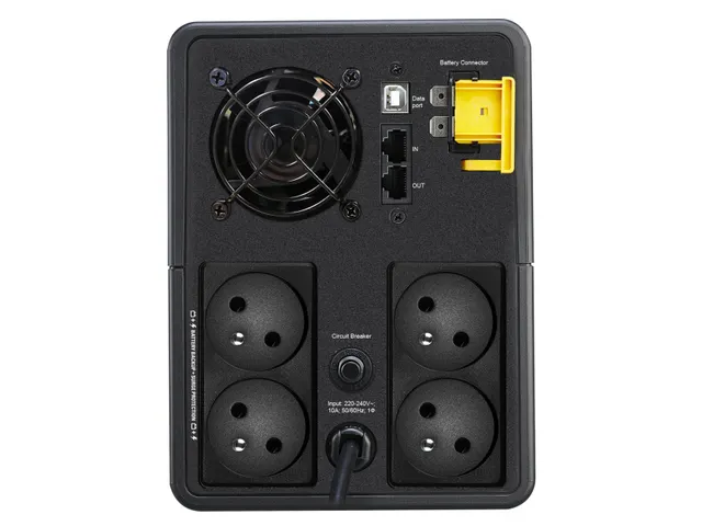 APC Back-UPS BX2200MI-FR Noodstroomvoeding - 2200VA, 4x penaarde(Belgi