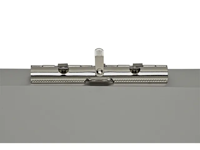 Porte-bloc avec coffret MAULassist A4 ouverture latérale aluminium