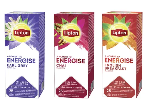 Thee Lipton Energise Earl Grey Met Envelop 25Stuks