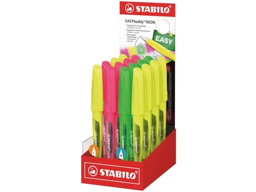 Vulpen STABILO Easybuddy L en M neon assorti