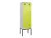 locker voor scheiding van kleding,HxBxD 2120x600x500mm,2vak