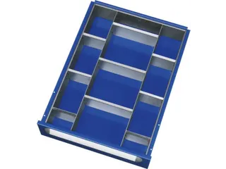 Lade-Indelingsset,V. Werkbank,2Lengteverdeler/9Scheidingsplaten - 2