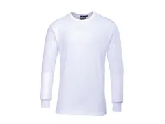 Portwest B123 Thermisch T-Shirt Lange Mouw Wit maat S