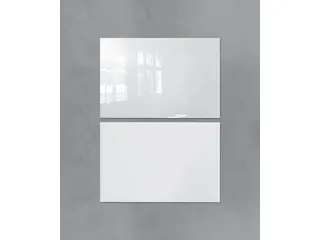 Glasmagneetbord XL Sigel mat super wit 2000x1000x18mm 2 magn - 5