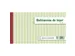 Manifold Quittances de loyer 12,5x21cm 50 feuillets tripli autocopiant