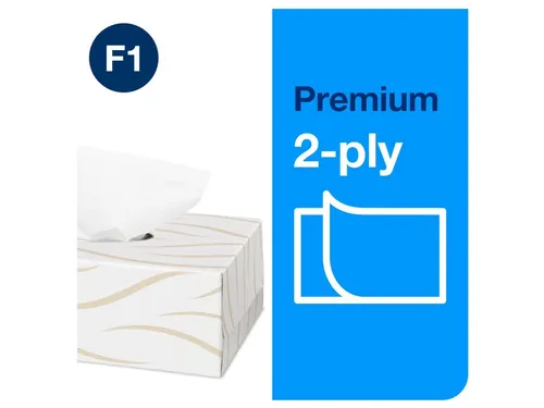 Tork 140280 F1 Extra Zachte Facial Tissues Premium 2-laags 100vel