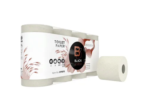 Toiletpapier BlackSatino GreenGrow CT10 3-laags 8 Rol