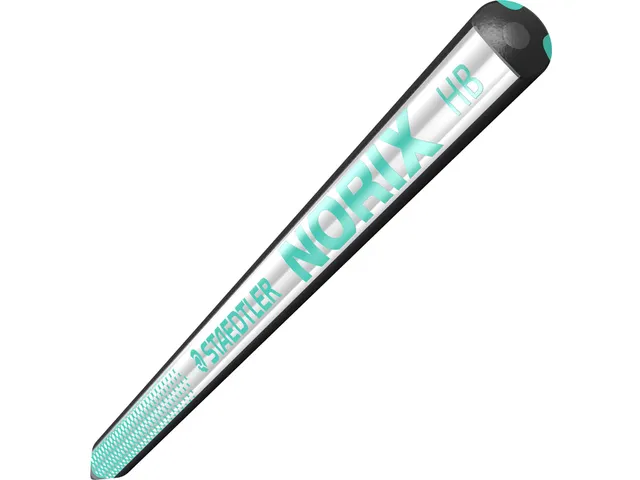 Crayon Staedtler Norix HB blister 2 pièces vert-noir