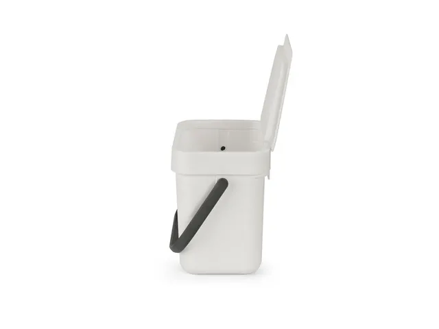 Afvalemmer Sort & Go 3 Liter Lichtgrijs