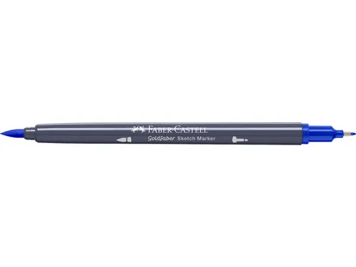 Sketchmarker Faber-Castell Goldfaber 151 helioblue reddish op alcoholb