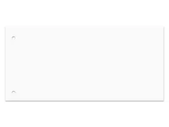 Scheidingsstrook Kangaro 2-gaats 240x105mm 180 grams RC wit