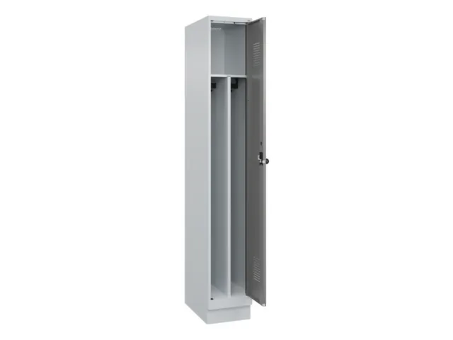 locker voor scheiding van kleding,HxBxD 1950x300x500mm,1vak