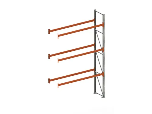 palletstelling,aanbouwveld,HxBxD 4400x2800x800mm,vakl. 1500kg