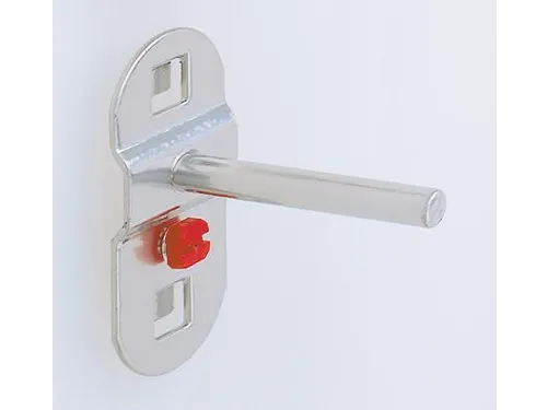 Gereedschapshouder Met Rechte Haak L 100Mm Aluminium-Kleurig
