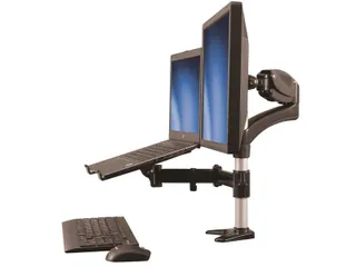 Monitor- Laptoparm Standaard 2 schermen 27 inch - 1