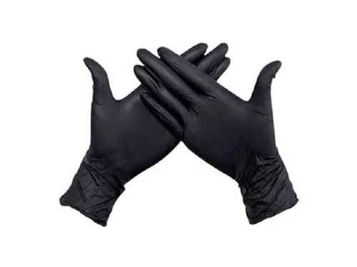 Handschoen Hynex Nitril S zwart extra sterk 5gr 100 stuks