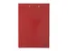klembord A4 rood met sterke klem