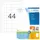 HERMA 4608 Premium etiketten A4 48,3x25,4mm Wit 8800 stuks