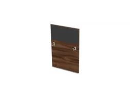 baliepaneel bureau aanbouw rechts NP-tiepolo nut antraciet 800mm