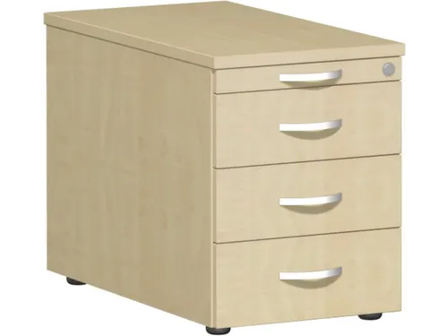 mobiel ladeblok,HxBxD 570x430x800mm,4lade(n),beuken